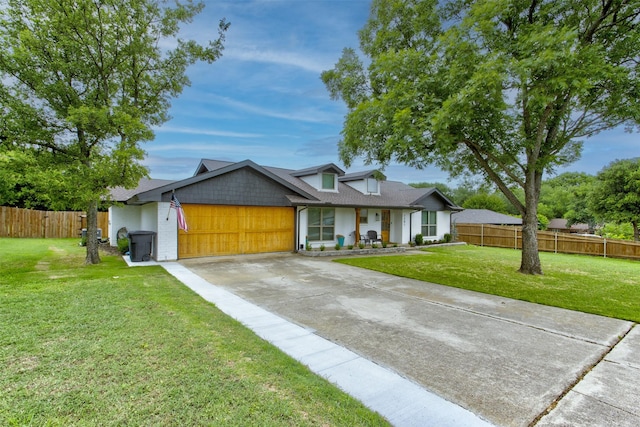 1201 Oakhurst Dr, Southlake, TX 76092 - view of front of property with concrete driveway, a garage, and a porch