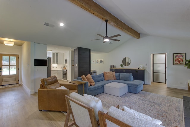 1201 Oakhurst Dr, Southlake, TX 76092 - living area featuring light wood finished floors, baseboards, and ceiling fan