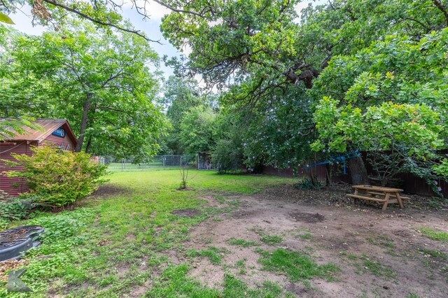 202 E Ross St, Rising Star, TX 76471 - view of yard