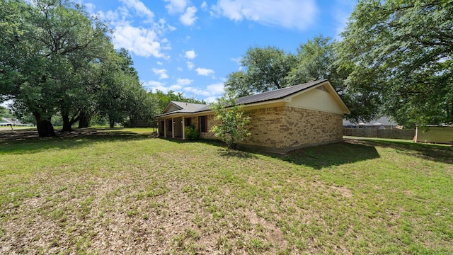 1015 Monte Carlo Dr, Grand Saline, TX 75140 - view of yard
