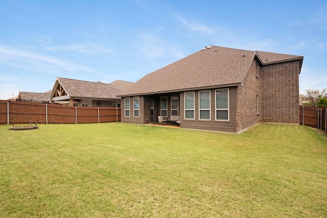 15717 Preble Rd, Fort Worth, TX 76177 - back of property with a shingled roof