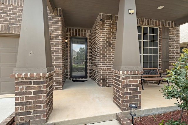 15717 Preble Rd, Fort Worth, TX 76177 - entrance to property with covered porch and brick siding