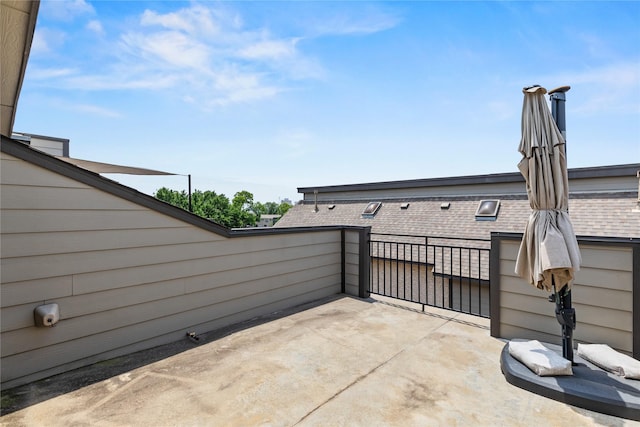 5909 Ross Ave Unit 2, Dallas, TX 75206 - view of patio / terrace featuring a balcony