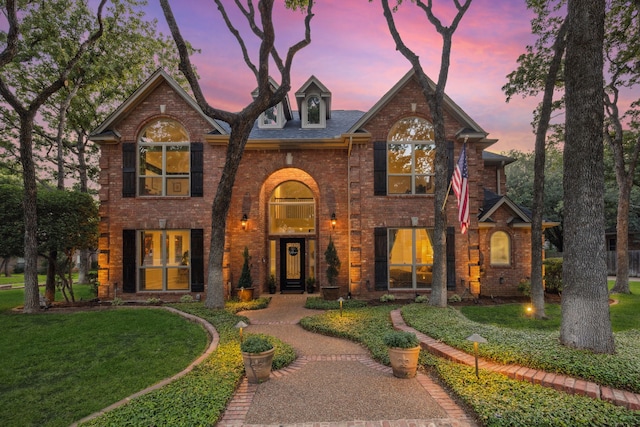 1117 Charleston Ct, Keller, TX 76248 - view of front facade with brick siding and a yard
