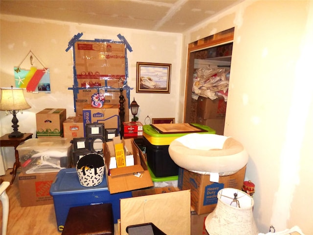 225 County Road 472, Ranger, TX 76470 - view of storage area