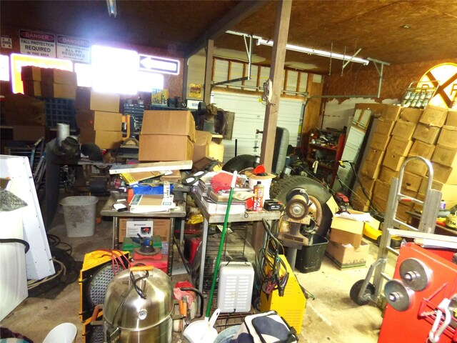225 County Road 472, Ranger, TX 76470 - view of garage
