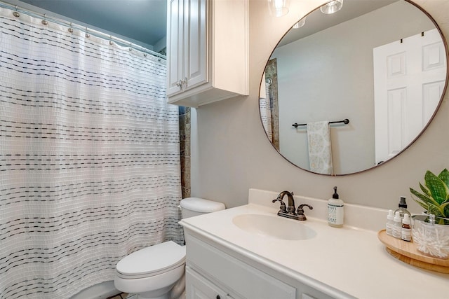 3809 Timbercrest Dr W, Burleson, TX 76028 - full bath featuring toilet, vanity, and a shower with shower curtain