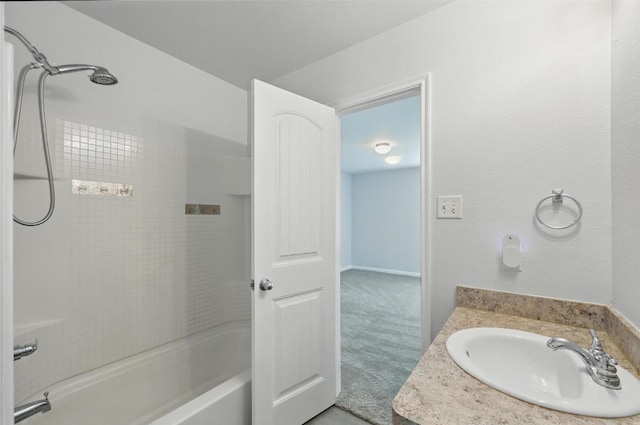 4811 Pachuca Ct, Dallas, TX 75236 - full bath with tub / shower combination and vanity