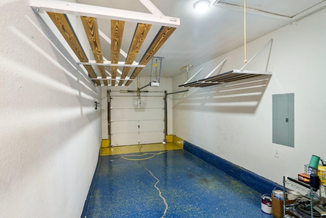 4731 Wateka Dr, Dallas, TX 75209 - garage with electric panel and a garage door opener