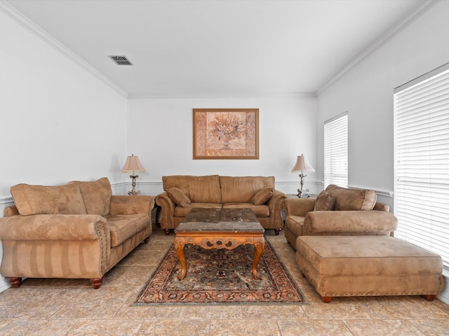 6915 Westside Pl, Sachse, TX 75048 - living room with ornamental molding