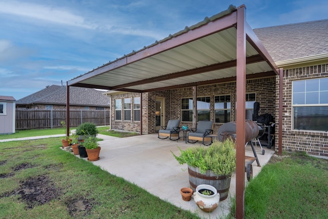 2503 Hollon Dr, Caddo Mills, TX 75135 - view of patio / terrace