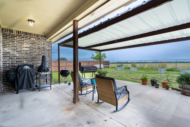 2503 Hollon Dr, Caddo Mills, TX 75135 - view of patio / terrace featuring grilling area