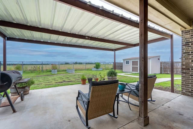 2503 Hollon Dr, Caddo Mills, TX 75135 - view of patio with grilling area