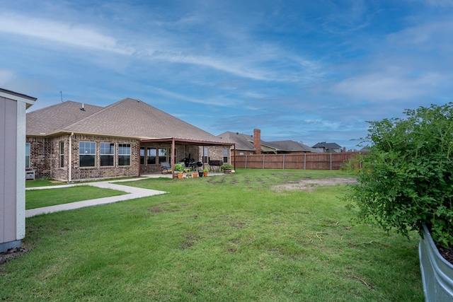 2503 Hollon Dr, Caddo Mills, TX 75135 - view of yard featuring a patio