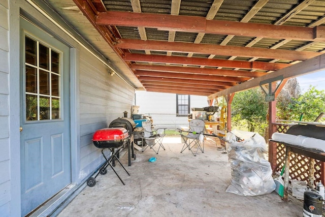 1011 Kleberg St, Alice, TX 78332 - view of patio / terrace with grilling area