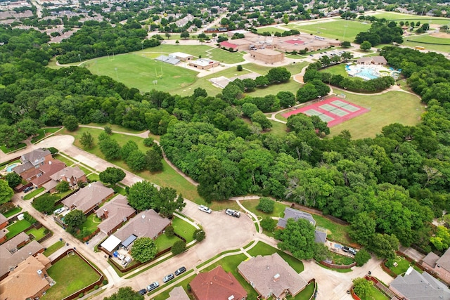736 Fawn Valley Dr, Allen, TX 75002 - aerial perspective of suburban area