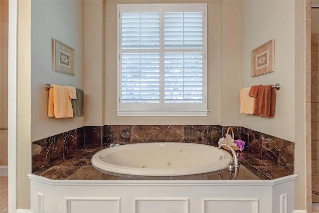 1420 Kensington Ct, Southlake, TX 76092 - full bath featuring a tub with jets
