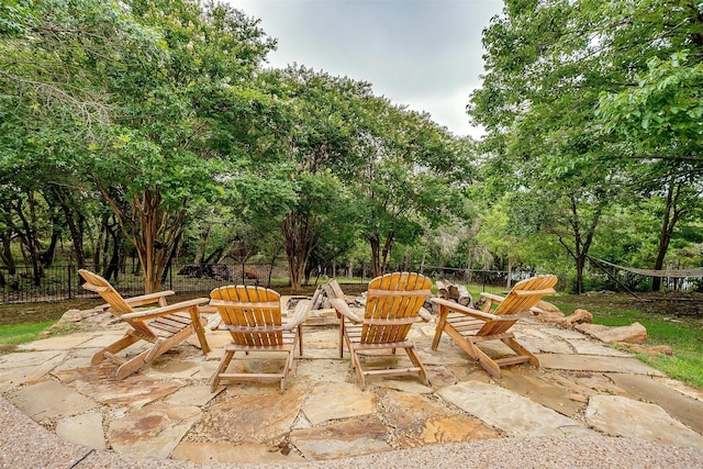 1717 Woodridge Ct, Aledo, TX 76008 - view of patio / terrace