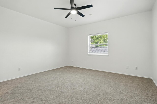 99 Glen Abbey St, Abilene, TX 79606 - spare room with carpet flooring, baseboards, and ceiling fan