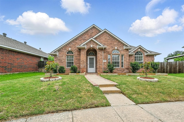 6609 Adobe Cir, The Colony, TX 75056 - traditional-style home with brick siding