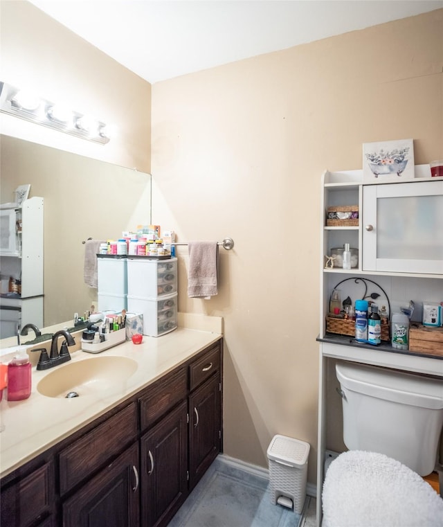 3506 Bryan St, Sachse, TX 75048 - bathroom with vanity and toilet