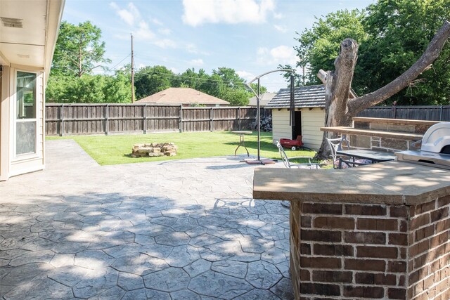3506 Bryan St, Sachse, TX 75048 - view of patio