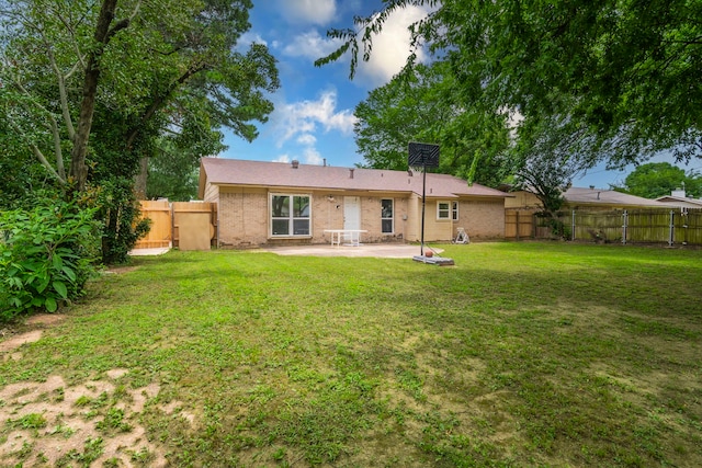 1001 N Ector Dr, Euless, TX 76039 - back of property featuring a patio area and brick siding