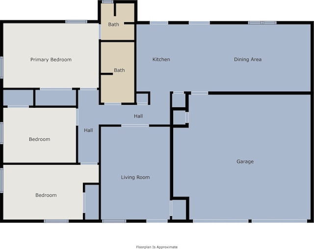 1001 N Ector Dr, Euless, TX 76039 - view of property floor plan