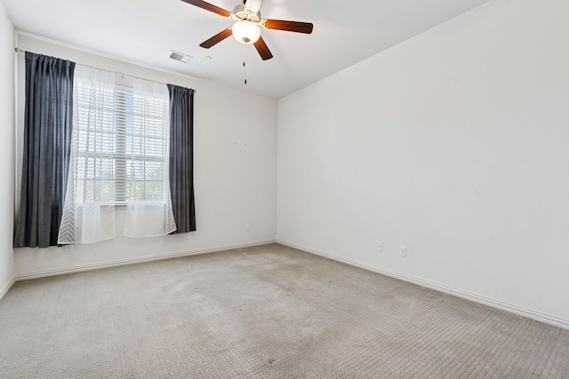 4682 Rhett Ln Unit A, Carrollton, TX 75010 - carpeted empty room with ceiling fan and baseboards