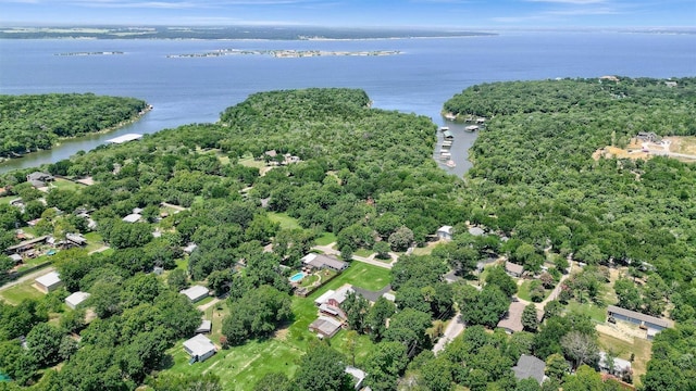 891 Lazy Acres Cir, Pottsboro, TX 75076 - aerial view of a large body of water