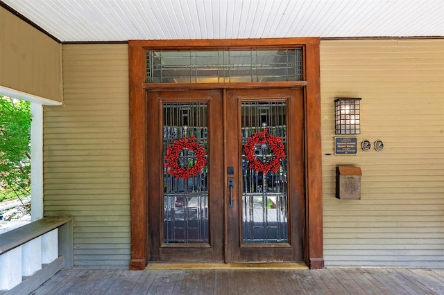 1909 Alston Ave, Fort Worth, TX 76110 - property entrance featuring french doors