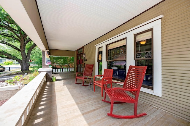 1909 Alston Ave, Fort Worth, TX 76110 - view of wooden porch