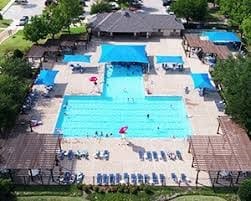 4704 N Meadow Ridge Cir, Mckinney, TX 75072 - drone / aerial view of a pool