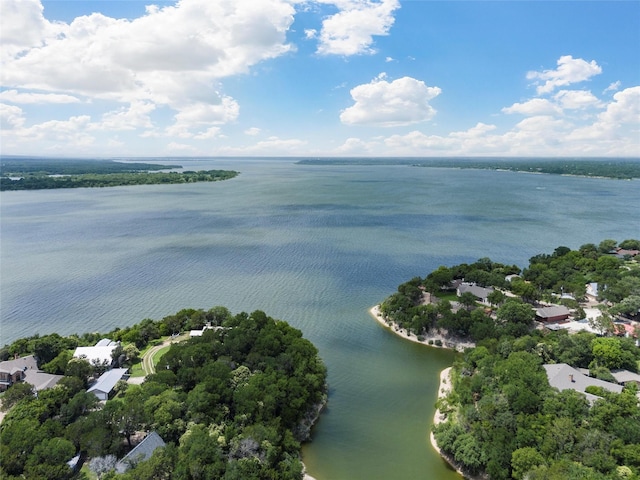 102 Creek Dr, Whitney, TX 76692 - aerial view of a large body of water