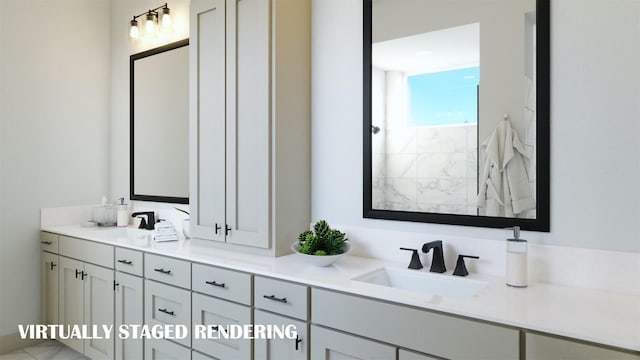 9434 Hedge St, Frisco, TX 75035 - bathroom with double vanity