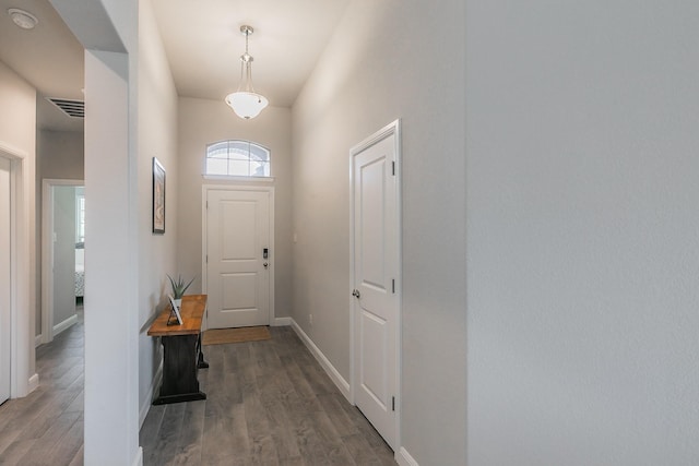 812 Holler Loop, Fort Worth, TX 76247 - foyer featuring wood finished floors and baseboards