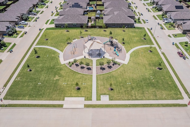 812 Holler Loop, Fort Worth, TX 76247 - aerial perspective of suburban area with a recreational park