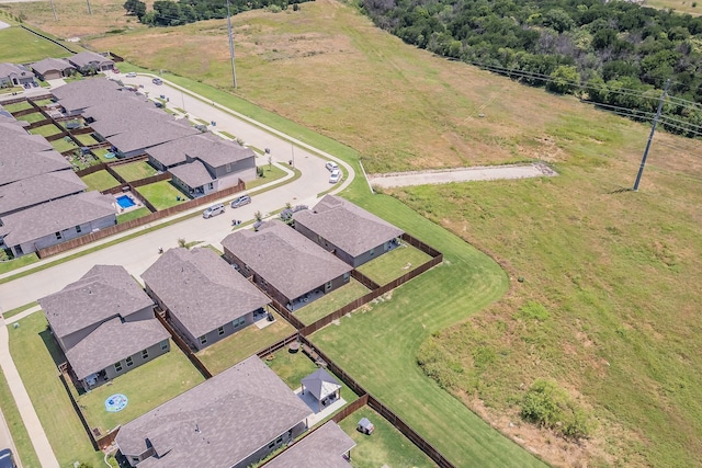 812 Holler Loop, Fort Worth, TX 76247 - aerial perspective of suburban area