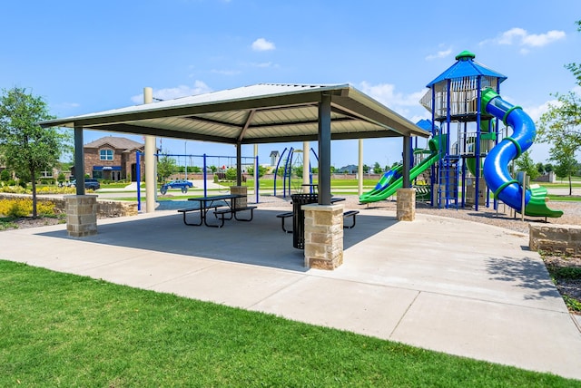 812 Holler Loop, Fort Worth, TX 76247 - communal playground featuring a gazebo