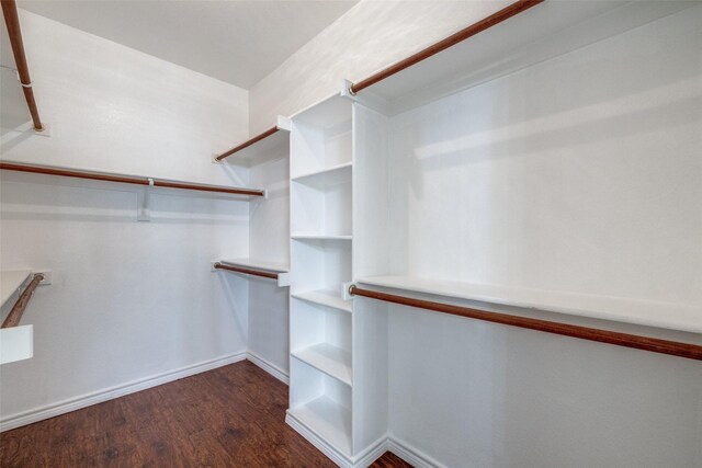 5283 W Cove Way, Grand Prairie, TX 75052 - spacious closet featuring dark wood finished floors