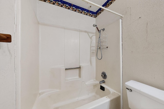 8512 Whitney Dr, White Settlement, TX 76108 - bathroom with shower / bathtub combination and toilet