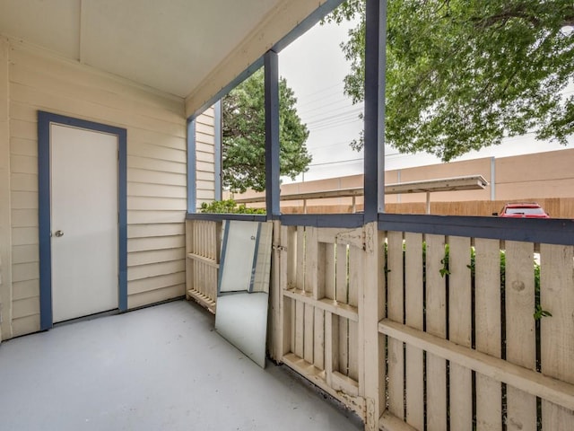 1603 Marsh Ln Unit 308, Carrollton, TX 75006 - view of unfurnished sunroom