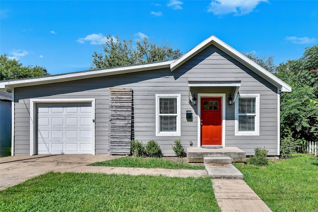 1105 Florence St, Mckinney, TX 75069 - view of front of house with a front yard and driveway