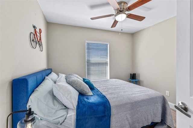 1105 Florence St, Mckinney, TX 75069 - bedroom with ceiling fan and carpet