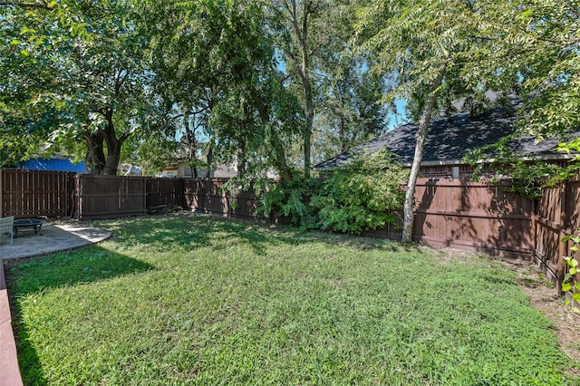 1105 Florence St, Mckinney, TX 75069 - view of yard with a patio area