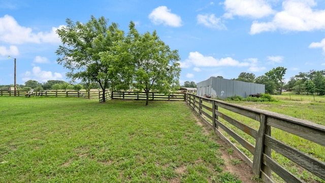 1133 Vz County Road 2205, Canton, TX 75103 - view of yard featuring an outbuilding, a view of rural / pastoral area, and an outdoor structure