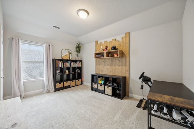 7717 Lake Worth Cv, Mckinney, TX 75071 - office featuring light colored carpet and baseboards
