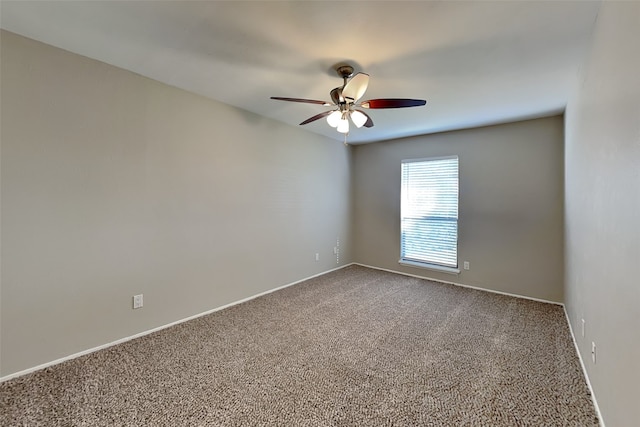 4804 Jennings Cir, The Colony, TX 75056 - carpeted spare room with a ceiling fan and baseboards