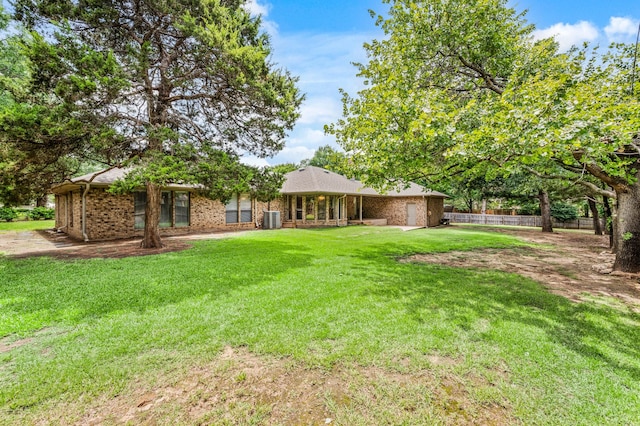 7213 Maranatha Ct, Colleyville, TX 76034 - view of yard featuring central AC