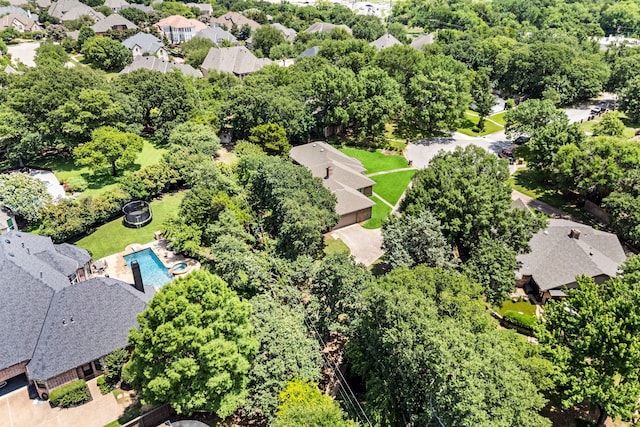 7213 Maranatha Ct, Colleyville, TX 76034 - aerial perspective of suburban area